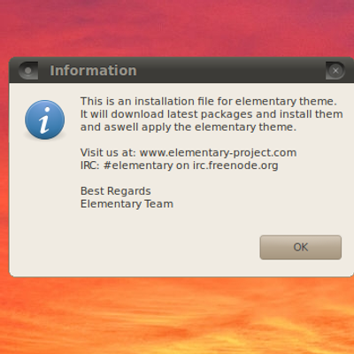 elementary theme "script" - KDE Store