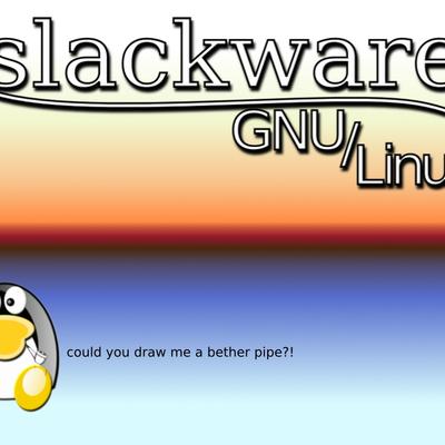 Slackware (custom logo) + TUX (my own version) - KDE Store