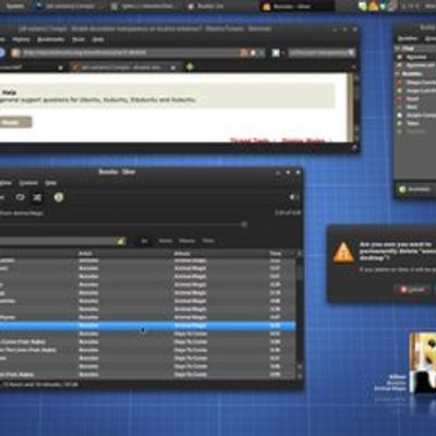 Deep Gnome Theme - KDE Store