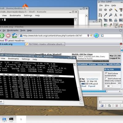 XGL + KDE in action: wobble fun - KDE Store