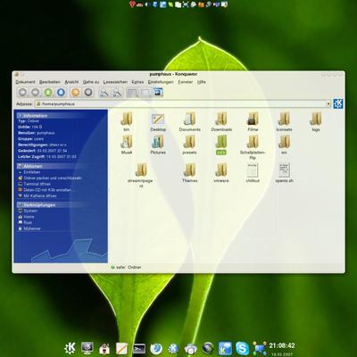 Green Leaf - KDE Store