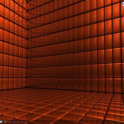 Another Debian KDE screenshot - KDE Store