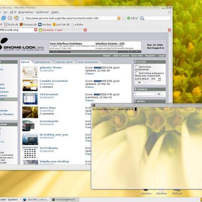 Dapper with Xgl - KDE Store