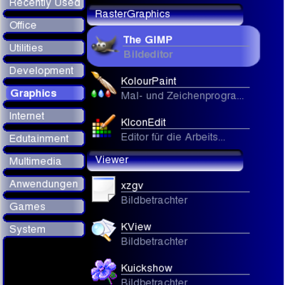 Dark Blue - KDE Store
