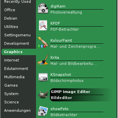 Green Thing and variation - KDE Store
