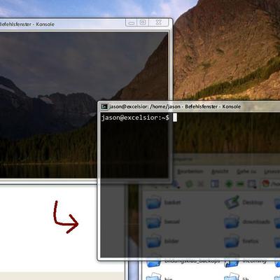 True transparency for Konsole - KDE Store