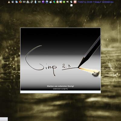 Gimp 2.3 splash - KDE Store