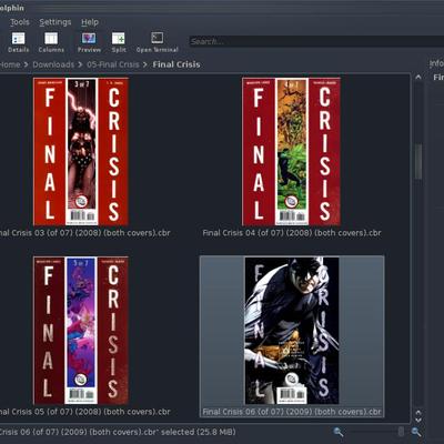 ComicBook Thumbnail Plugin - KDE Store