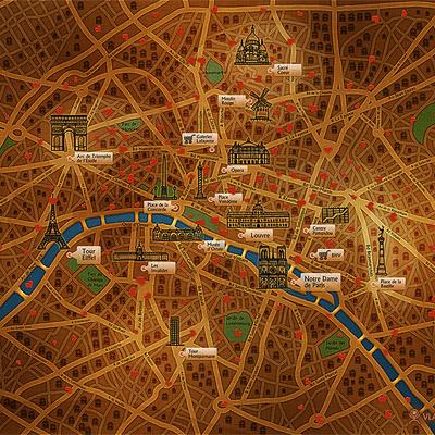 Paris Map - KDE Store