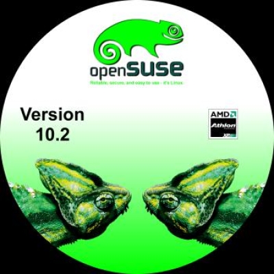 Template - openSUSE DVD Disc Label - All Versions - KDE Store