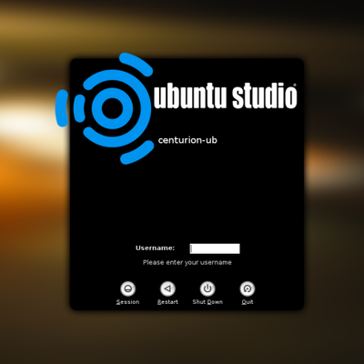 Ubuntu Studio v2 GDM (Unofficial) - KDE Store