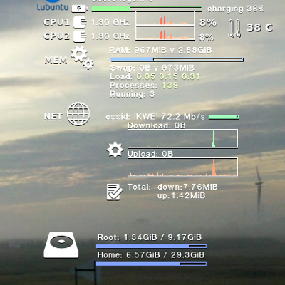 Lubuntu Conky config - KDE Store