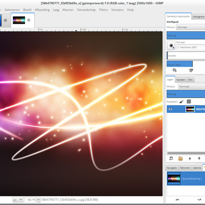 GIMP toolbox like Photoshop - KDE Store