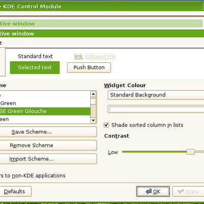 openSUSE Green Gilouche - KDE Store