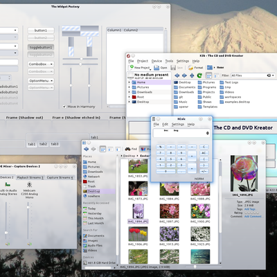Frosted Glass (QtCurve/Colors) - KDE Store