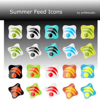 Summer feed icons - KDE Store