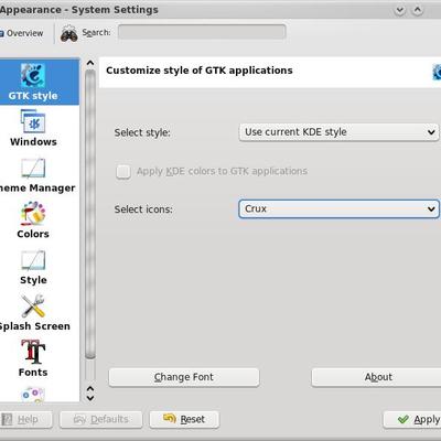 gtk-kde4 - KDE Store