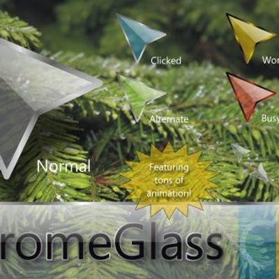Chrome Glass - KDE Store