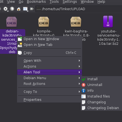 debian kde3trinity services - KDE Store
