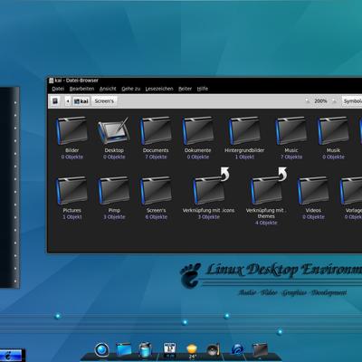 In Blue - KDE Store