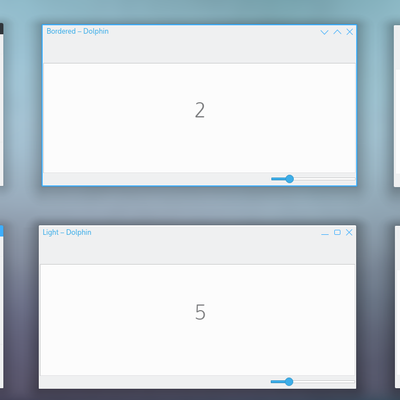Window Decoration Theme for Plasma Next - KDE Store