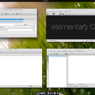 Elementary Luna KDE - Install Script - KDE Store
