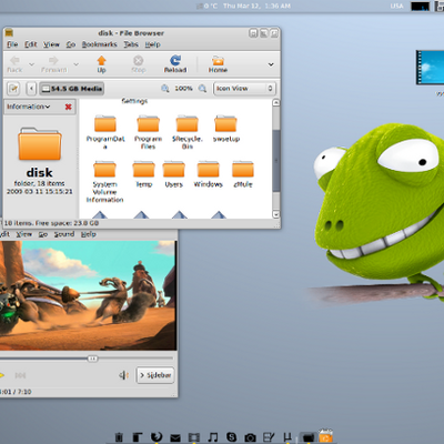 FRIENDLY BLUE - KDE Store