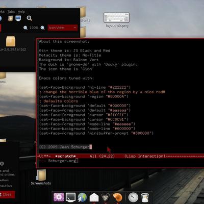 JS Black and Red - KDE Store