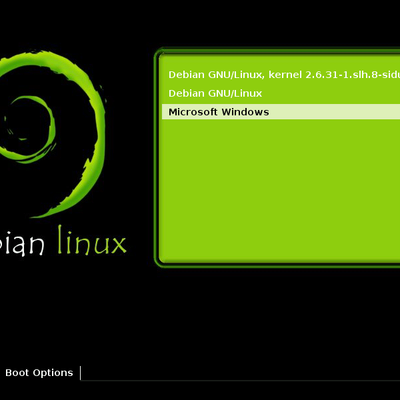 Debian Monster [gfxboot] - KDE Store