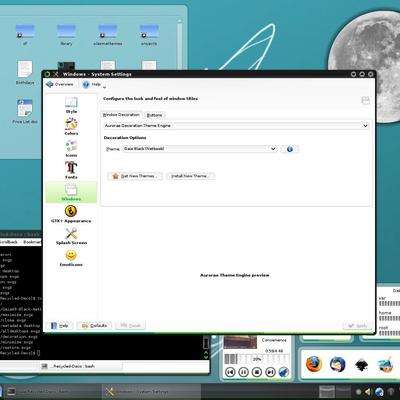 Gaia 09 Black (Compact) - KDE Store