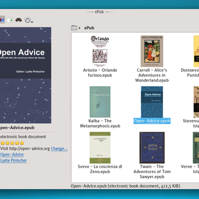 KDE ePub Thumbnailer - KDE Store