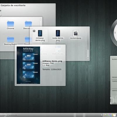 KDE 4.4.1 en Archlinux - KDE Store