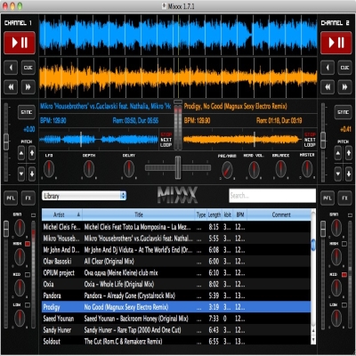 Mixxx - Digital DJ - LateNight skin - addons.videolan.org