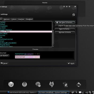 Black and White - KDE Store