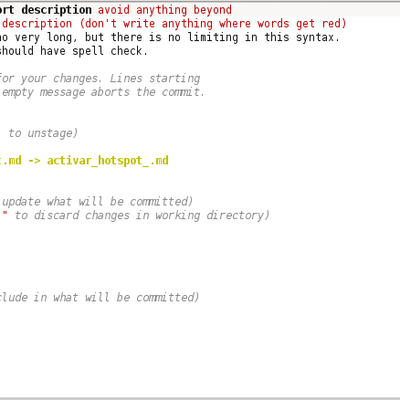 git commit - KDE Store