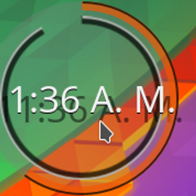 Digital Clock BeClock style - KDE Store