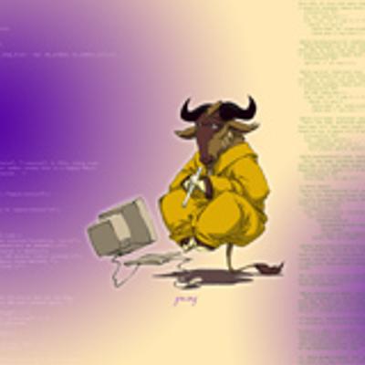 Levitating Gnu - KDE Store