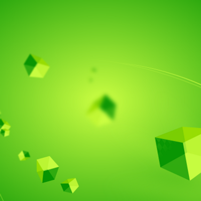 Mint cube wallpaper - KDE Store