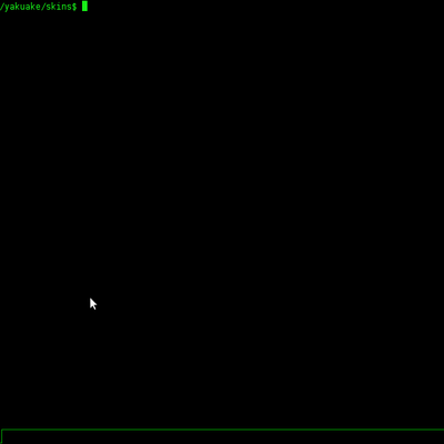 Minimalistic green on black theme - KDE Store