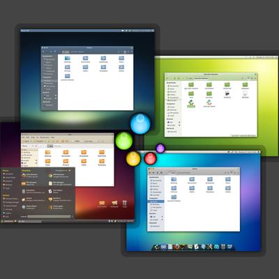 zonColor Themes Pack - KDE Store