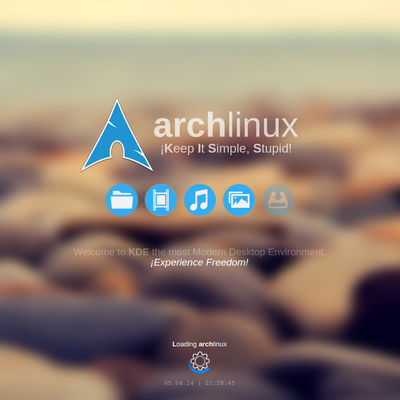 Archlinux KDE KSplash - KDE Store