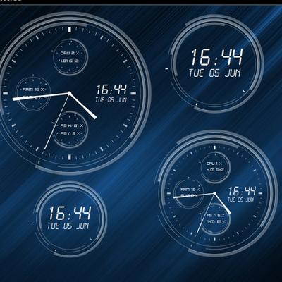 Revolutionary Clock ( Conky ) - KDE Store