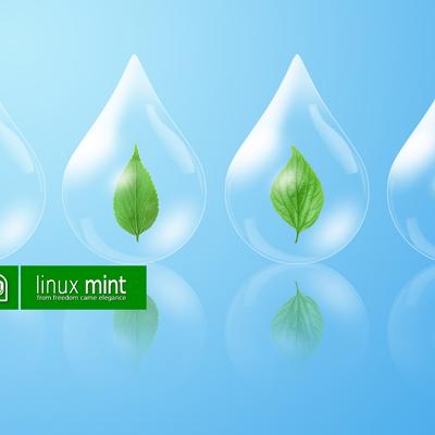 Linux Mint drops - KDE Store