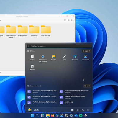Windows Eleven Twilight Plasma 6 - KDE Store
