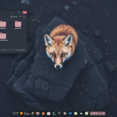 Rounded Dark - KDE Store