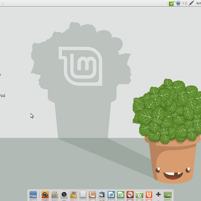 Mint desktop plant - KDE Store