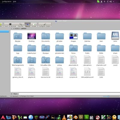 Mac OS X like personnal theme - KDE Store