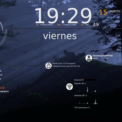 Conky for Ubuntu 12.10 - KDE Store