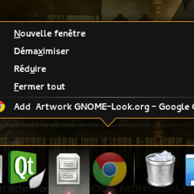 Docky Deus Ex Human Revolution themes - KDE Store