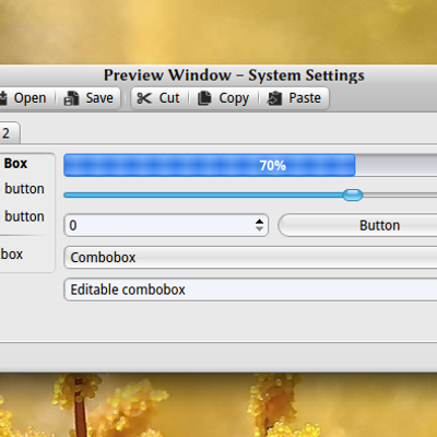 QtCurve Bart_OsX Profile - KDE Store